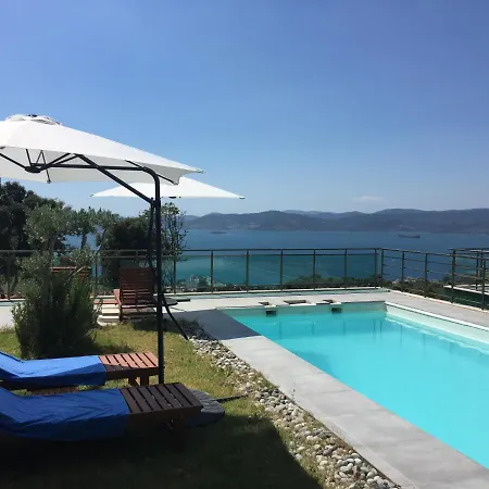 Deniz Manzarali Mustakil Havuzlu